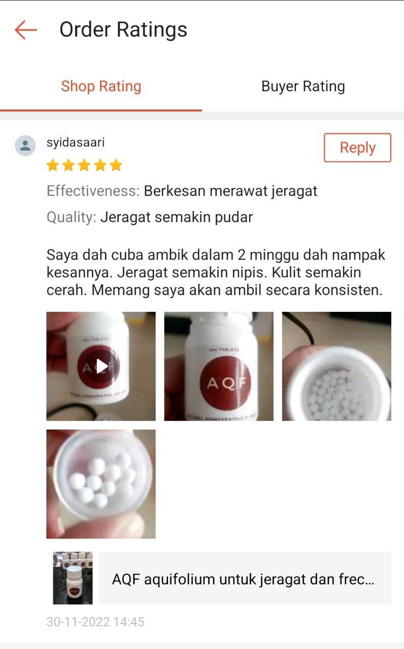 Aquifolium untuk.glowing skin 