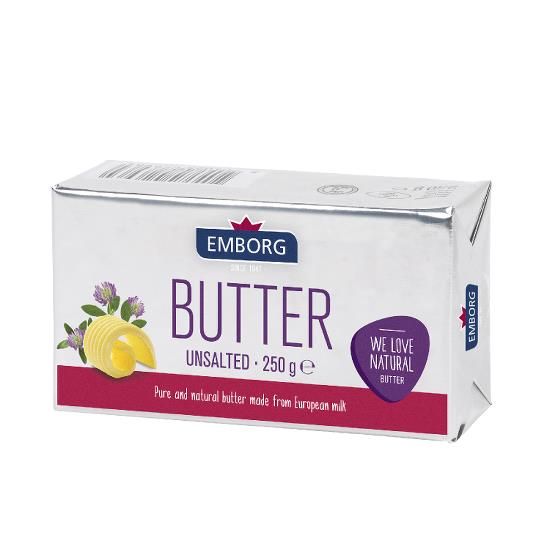 Emborg Unsalted Butter 200g