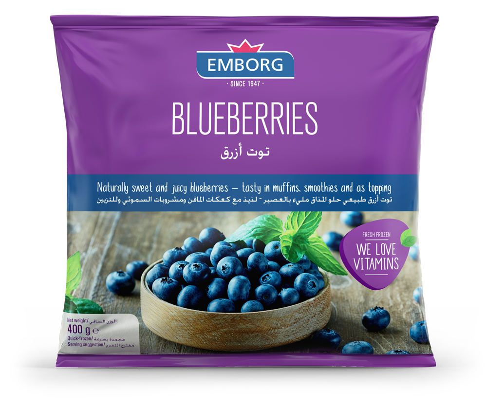 Emborg Frozen Blueberries 400g