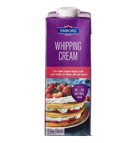 Emborg Whipping Cream 1L