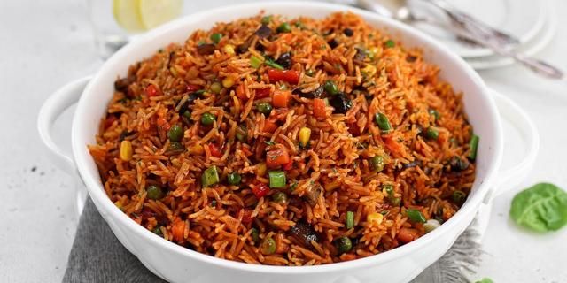 Assorted jollof rice 