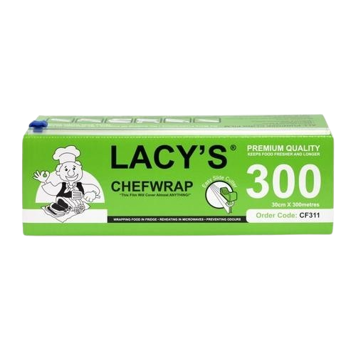 Lacy's Cling Wrap with Cutter 30cm x 300m