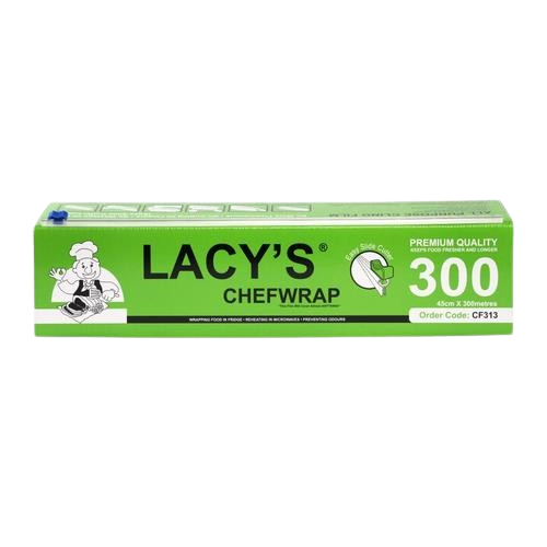 Lacy's Cling Wrap with Cutter 45cm x 300m