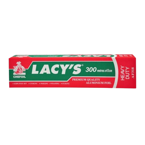 Lacy's Aluminium Foil H/D 45cm x 300m