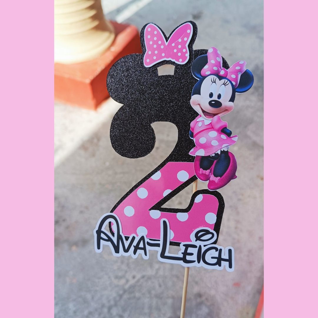 Personalized Glitter Topper (Number) 