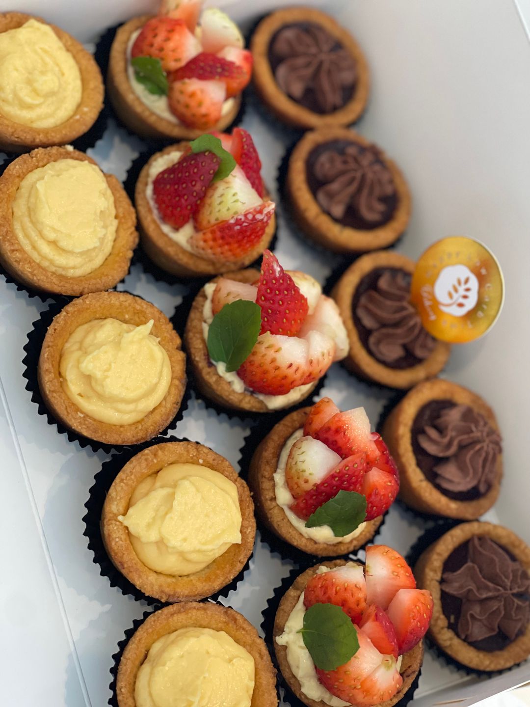 (New!) Mini Mixed Tarts 15 pc