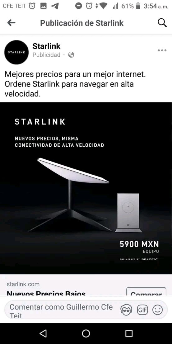 Starlink kit 