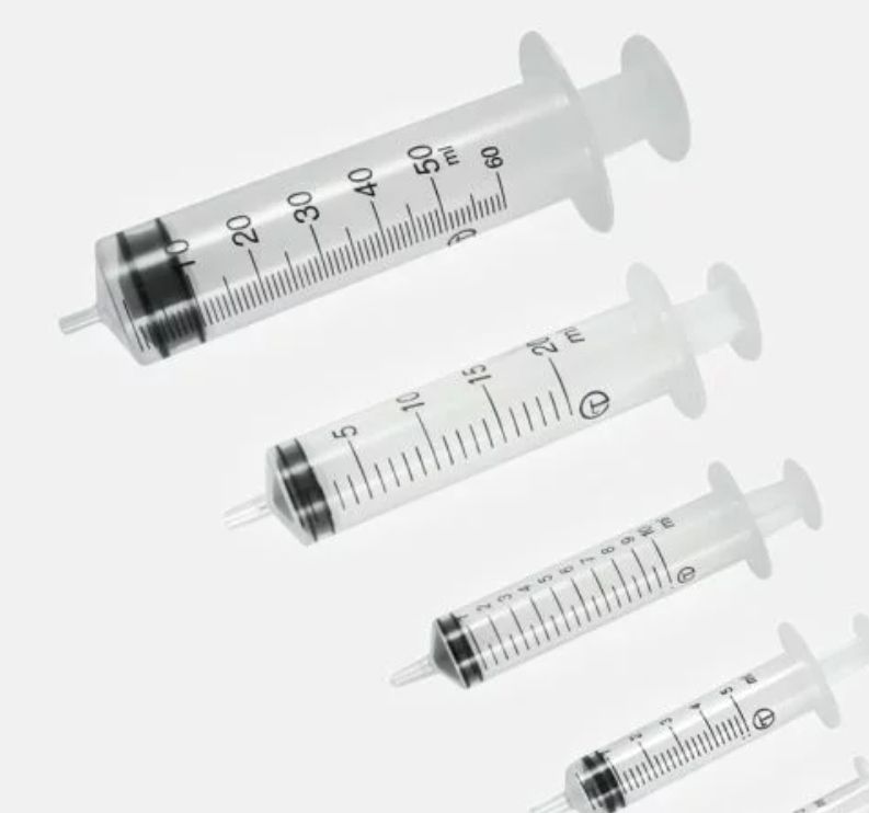 Syringe 50ml Luer Slip Single