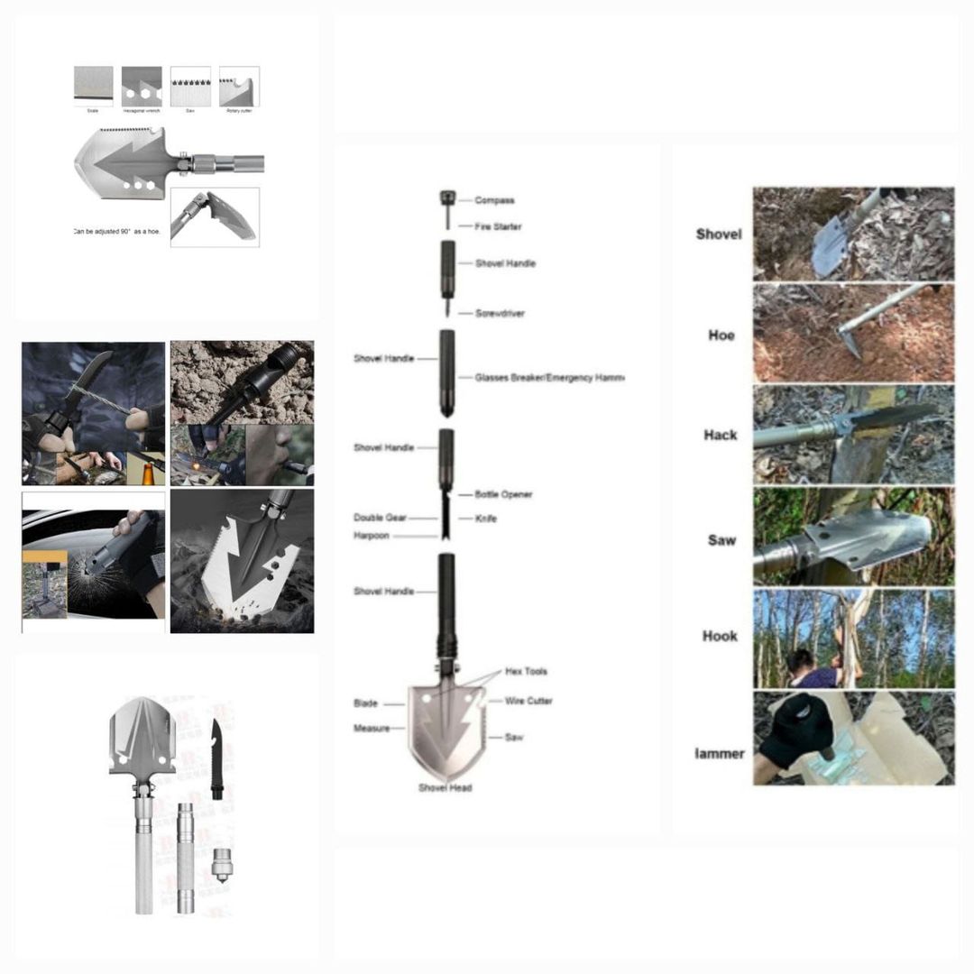 ⚖️B.AT-100. Camping Shovel.