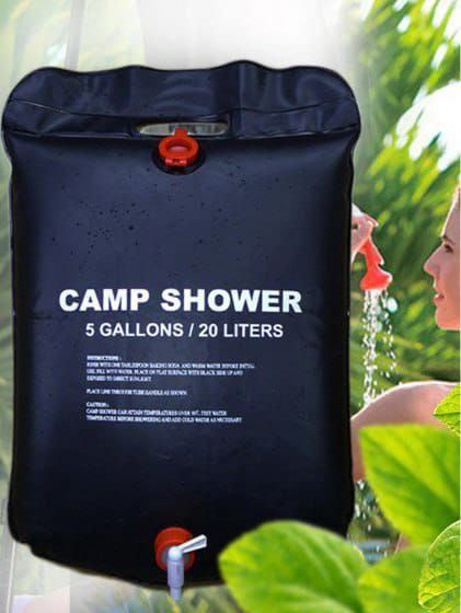 C.HY-158. 20L Waterproof Foldable Camping Shower Bag