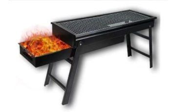 ⚖️O.F49-8-1370 Portable Braai, Pull put tray.
