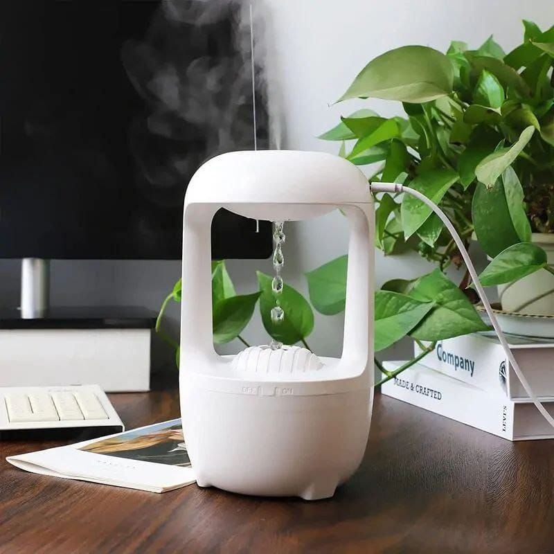 F49-8-1166. Anti-Gravity Water Drop Humidifier.