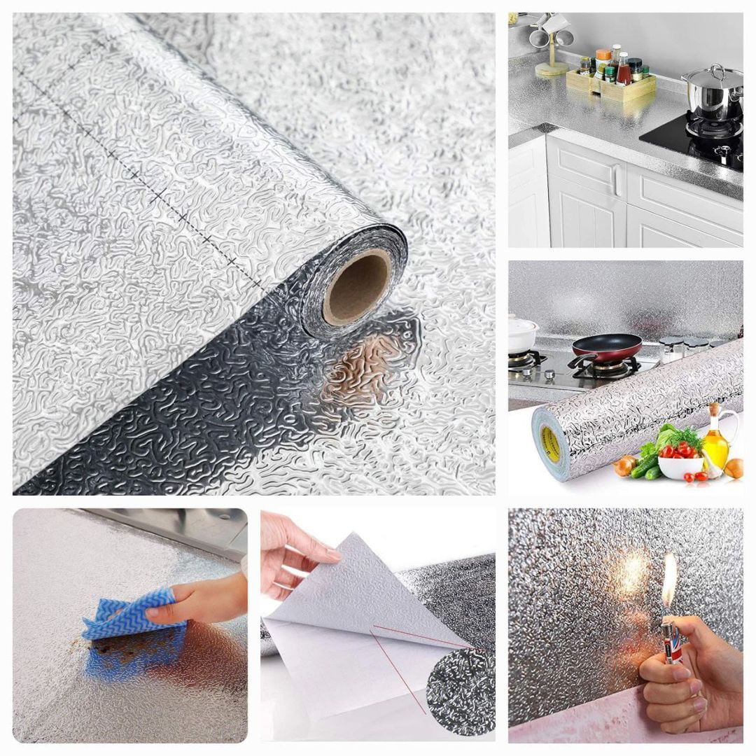 P.OD-5B. 60cm x 3m Self-Adhesive Aluminum Foil Paper.