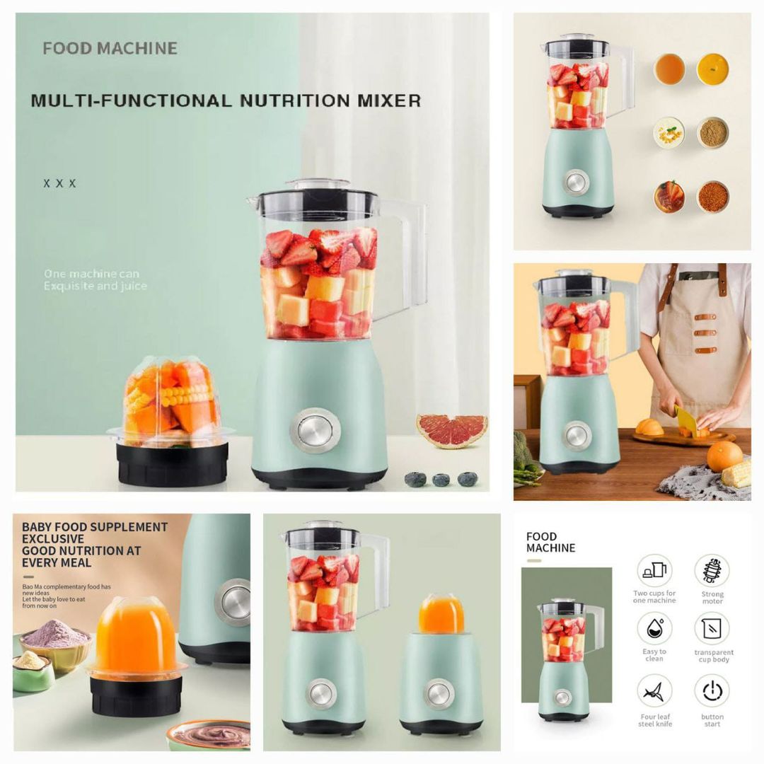 P.JA-62. .5l Silver Crest Smoothie/Juicer Mixer