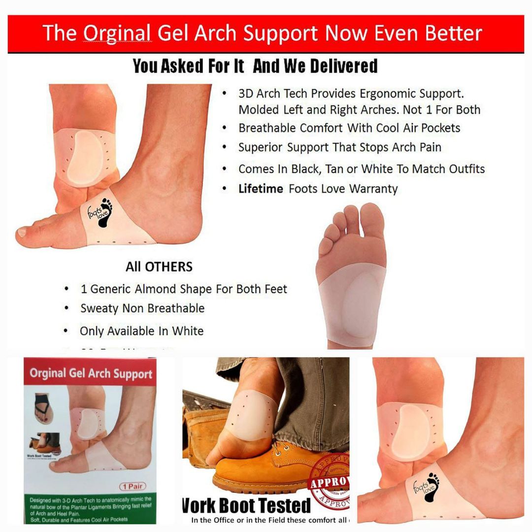 P.TF-51. Gel arch support.1 pair