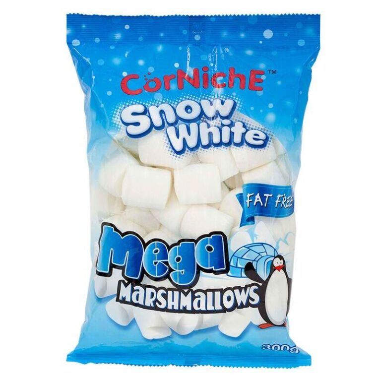 Corniche Snow White Mega Marshmallows 120g