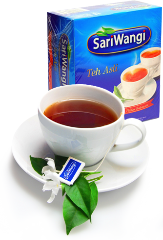 Secangkir / Cup teh sari wangi (hangat)