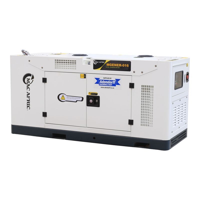 MAC AFRIC 16kVA (16KW-230V) Silent Diesel Generator with ATS (powered by FAWDE diesel engine)