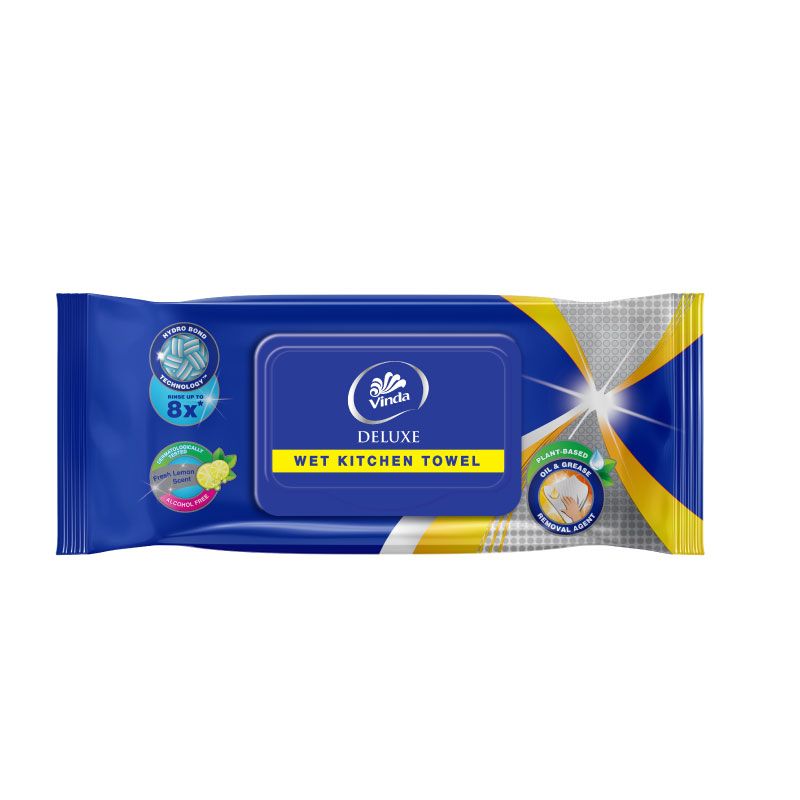 Vinda Kitchen Wet Wipes 26's