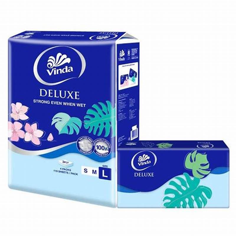 Vinda Deluxe Soft Pack Facial Tissue 110's