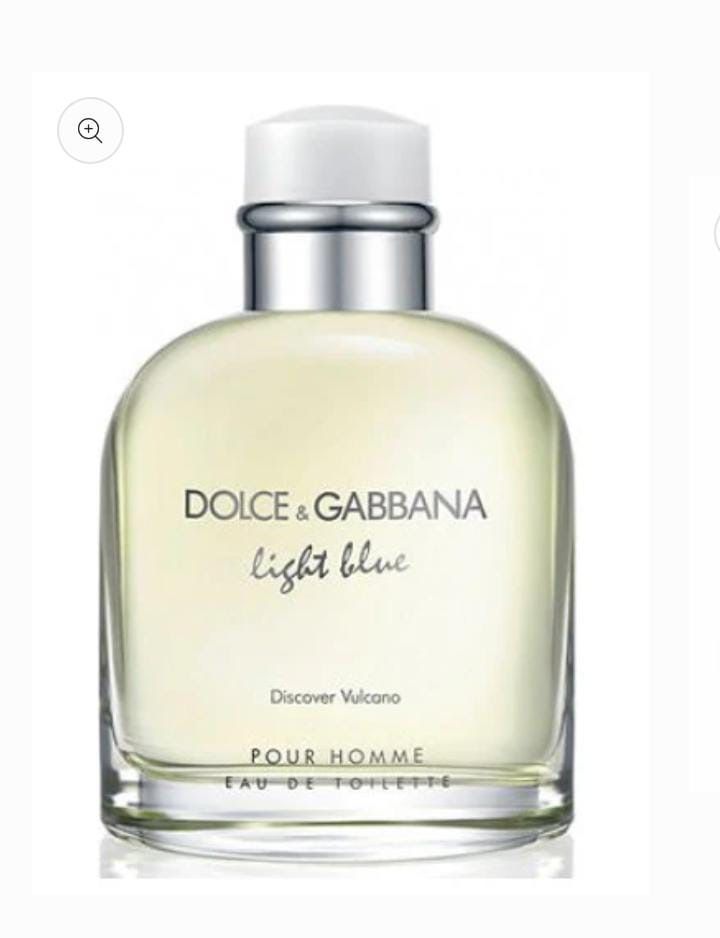 D&G Light Blue Discover Vulcano pour homme EDT 125ml 