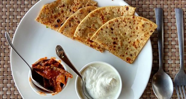 Cheese Aloo Paratha