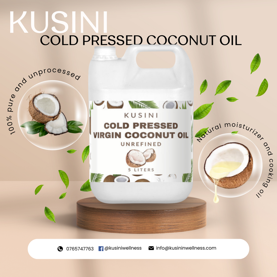 Cold Pressed Virgin Coconut Oil: 5 liter