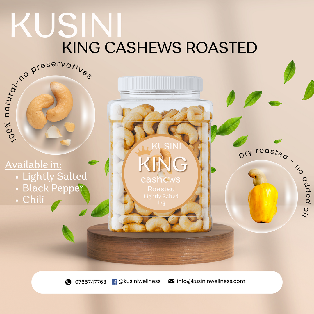 King Cashews Roasted - Salted: 500g - 1kg