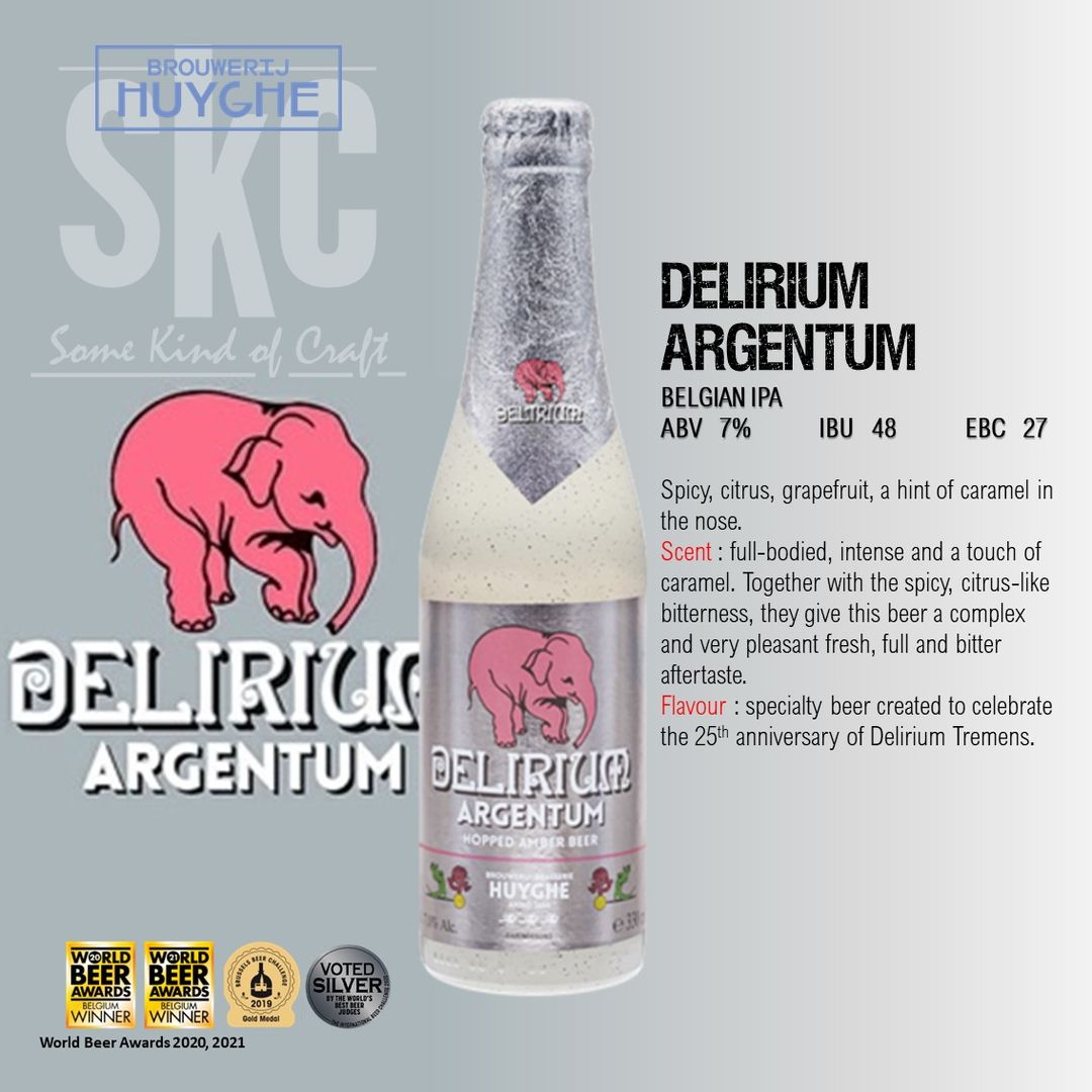 Delirium Argentum IPA 7% [1, 4 or 24 Btls]