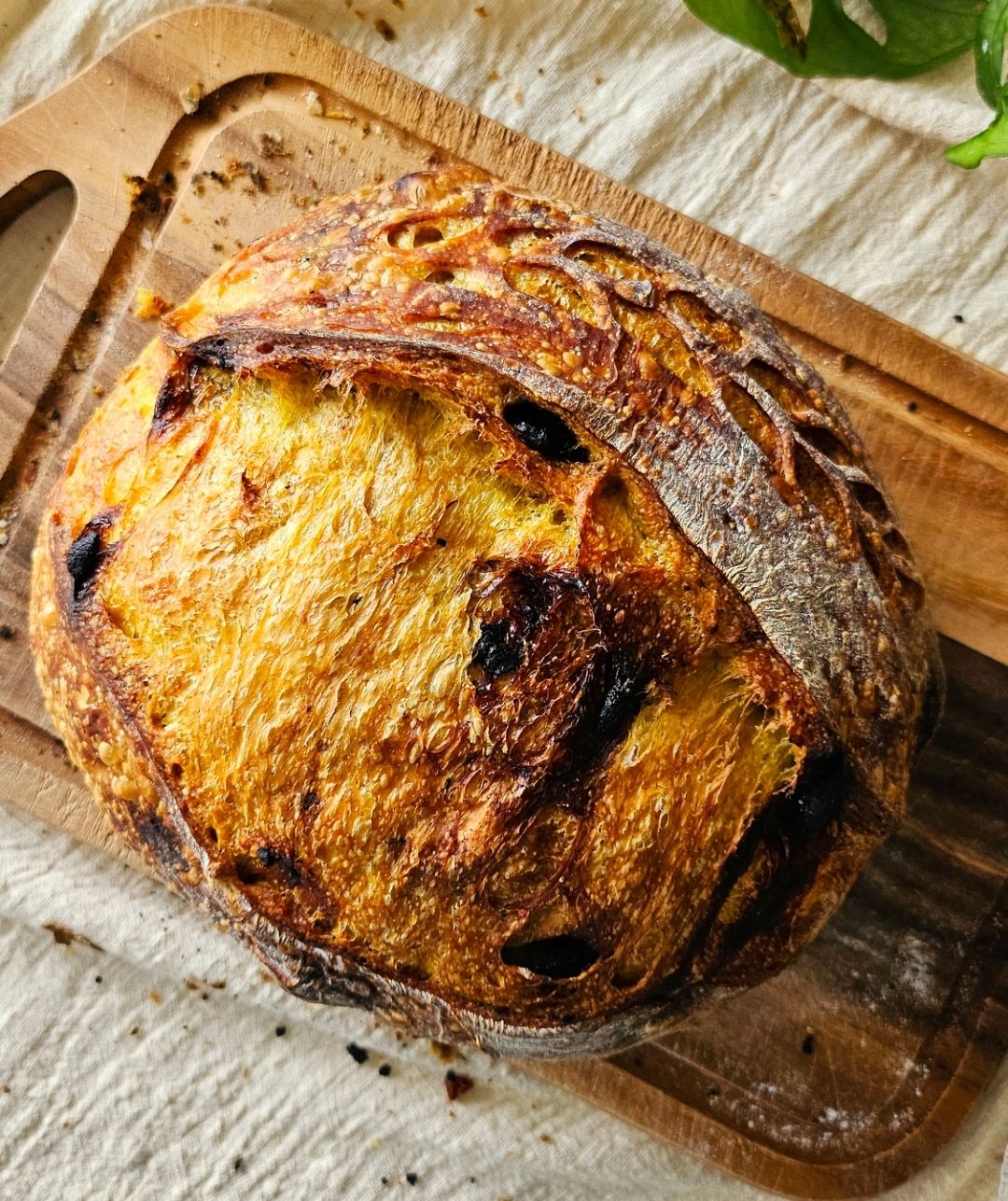 Black Garlic Sourdough