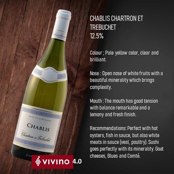 CHABLIS Chartron Et Trebuchet 2022