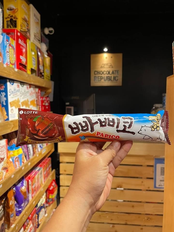 Lotte Papico Chocolate Flavor 