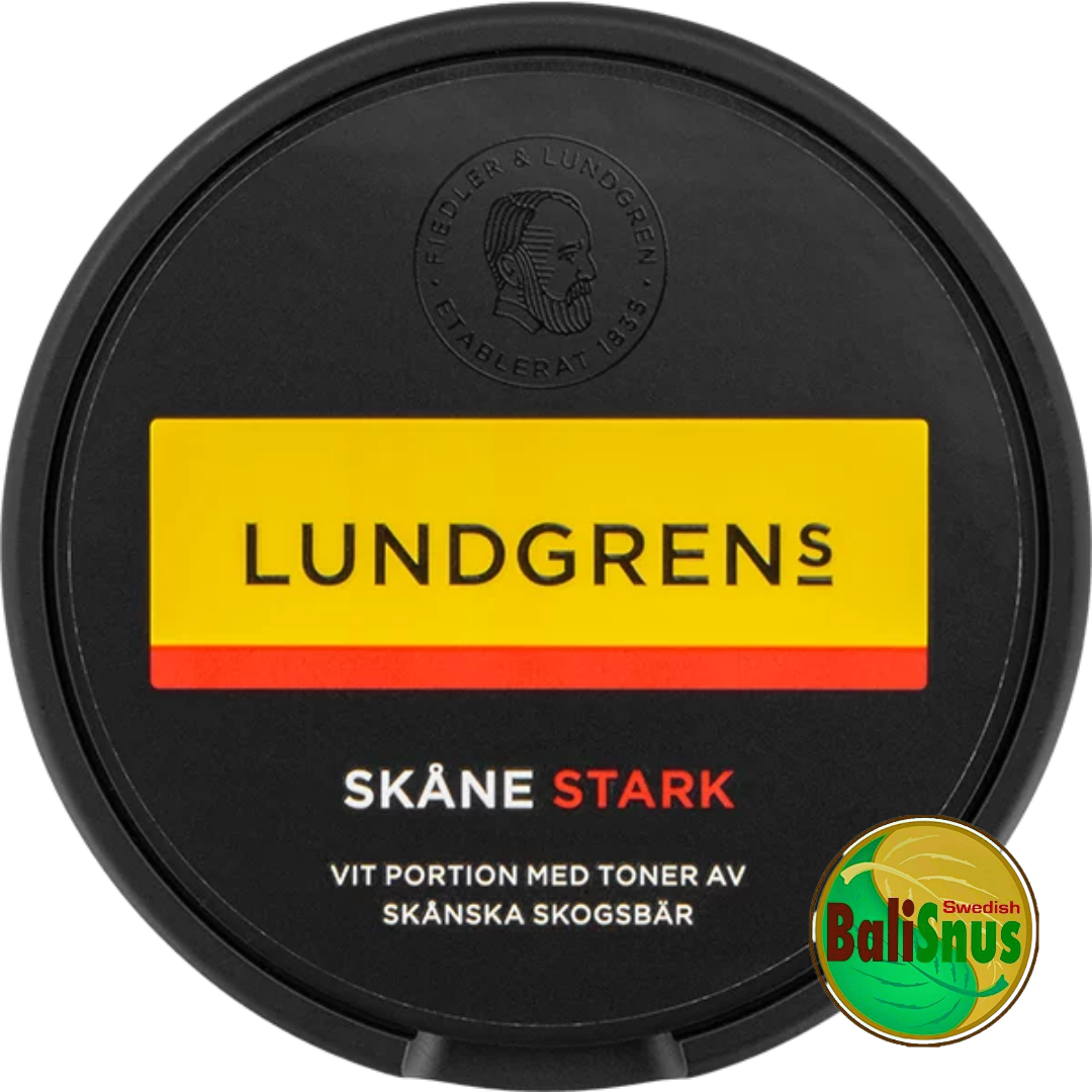 Lundgrens Skåne Stark Vit Snus 13mg