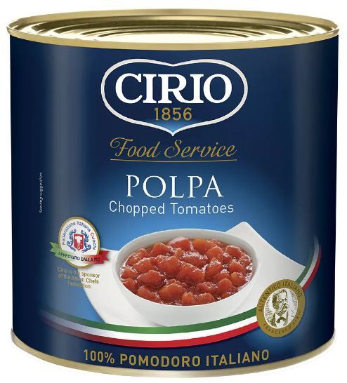 Cirio Polpa - Chopped Tomatoes 2.55kg 