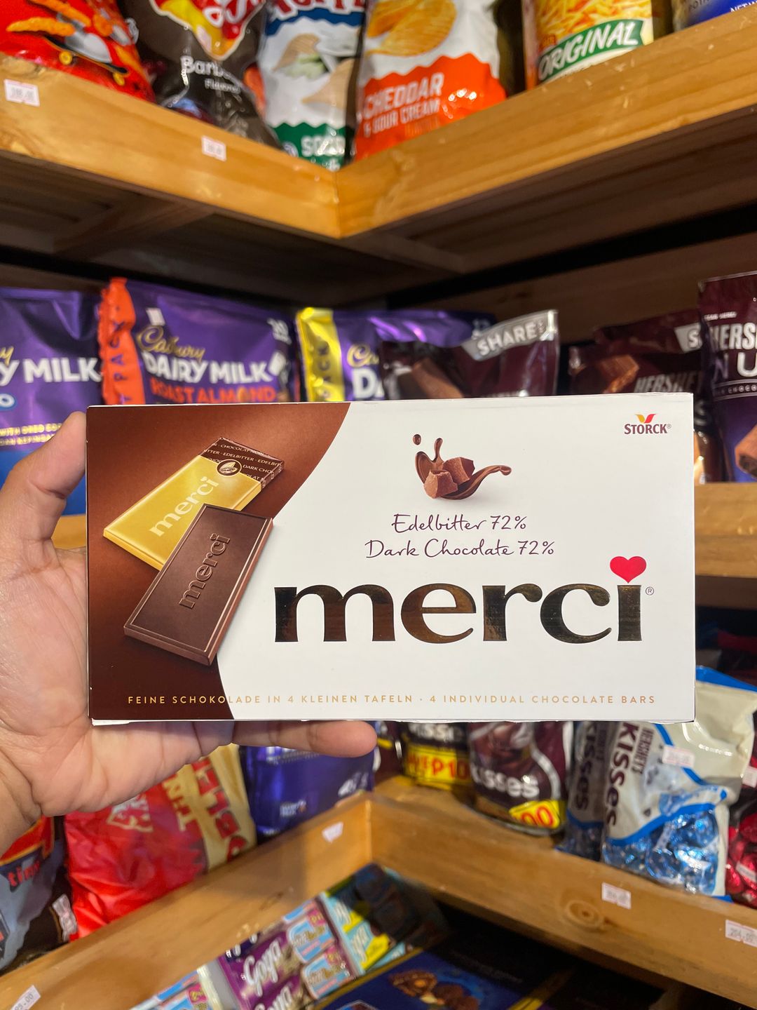 Storck Merci Dark Chocolate 72% 100g