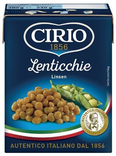 Cirio Lentils 380g