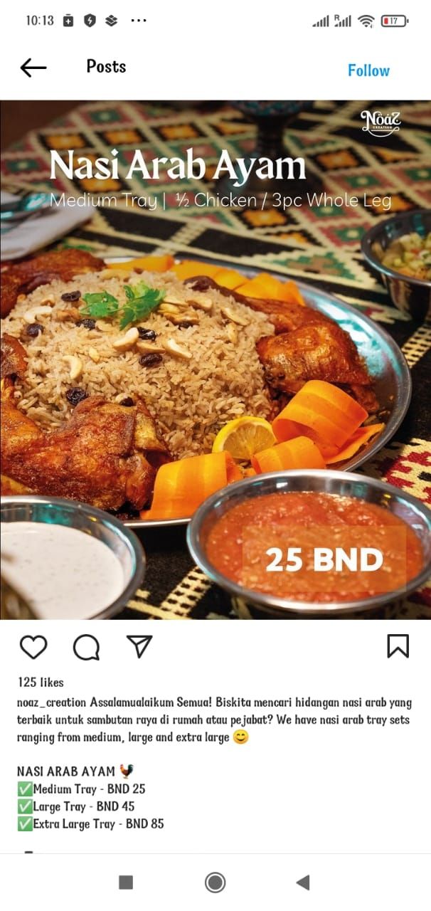 Nasi Arab Ayam