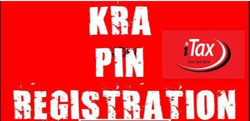 KRA PIN REGISTRATION/APPLICATION