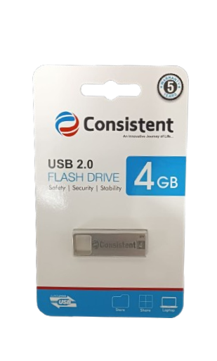 Consistent 4GB Pen Drive CTP10004 With GST Bill