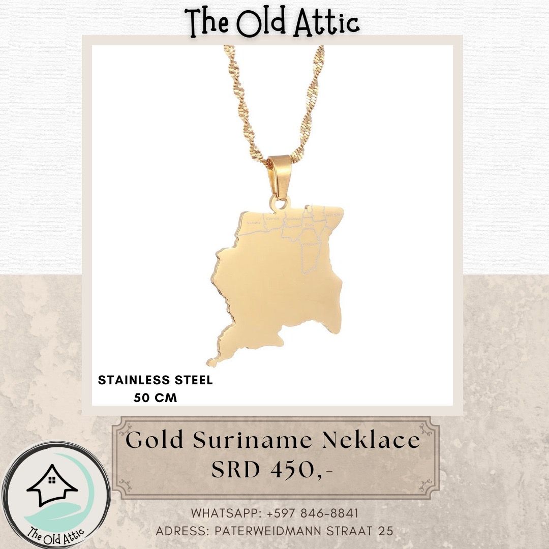 Gold Suriname necklace 