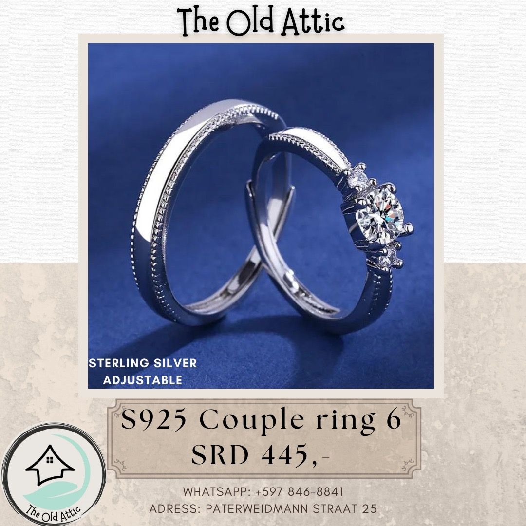 S925 couple ring 6