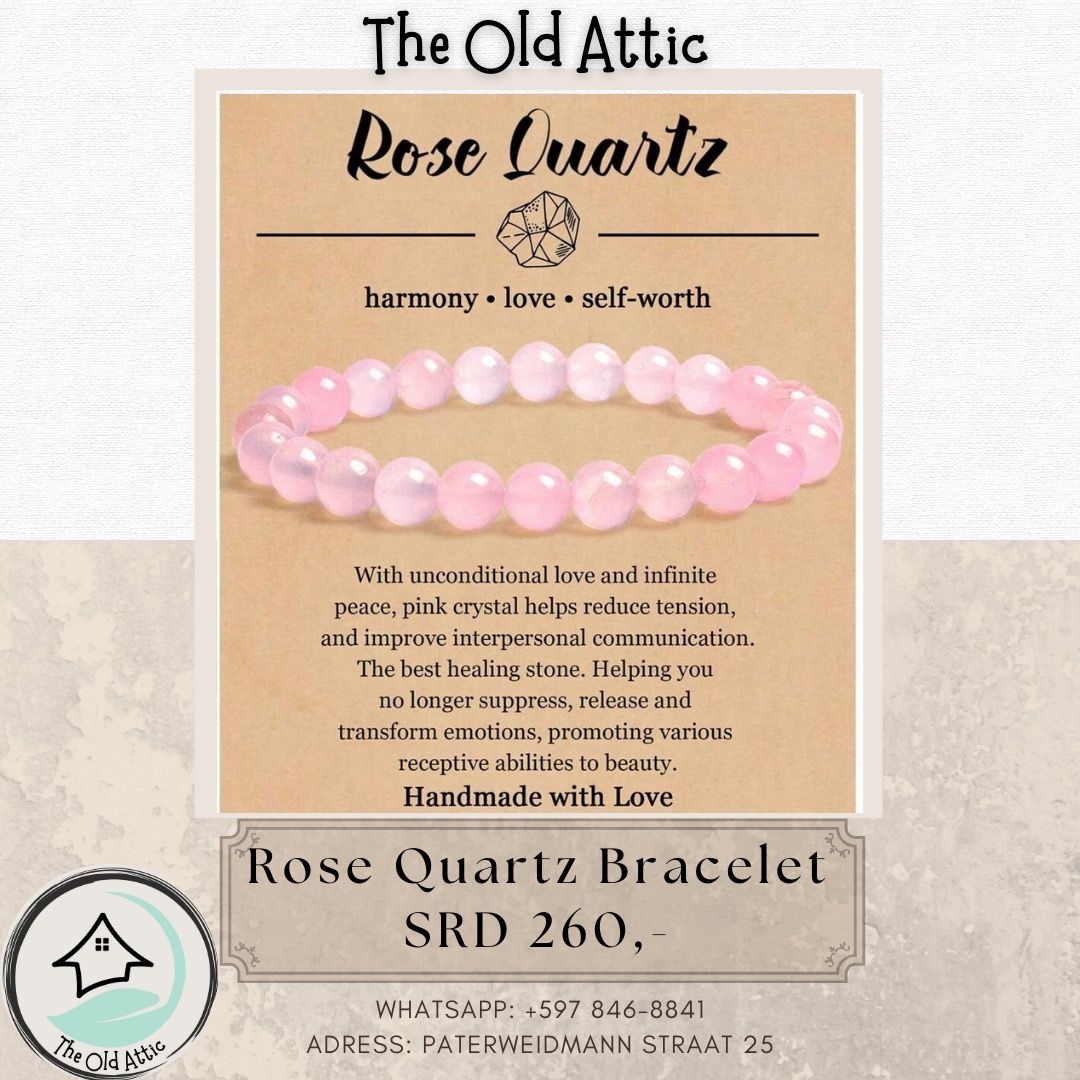 Rose quartz bracelet 