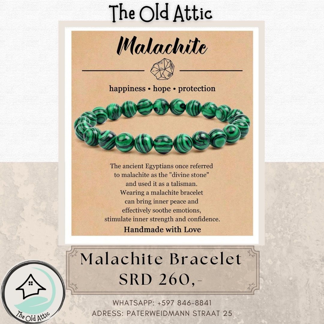 Malachite bracelet 