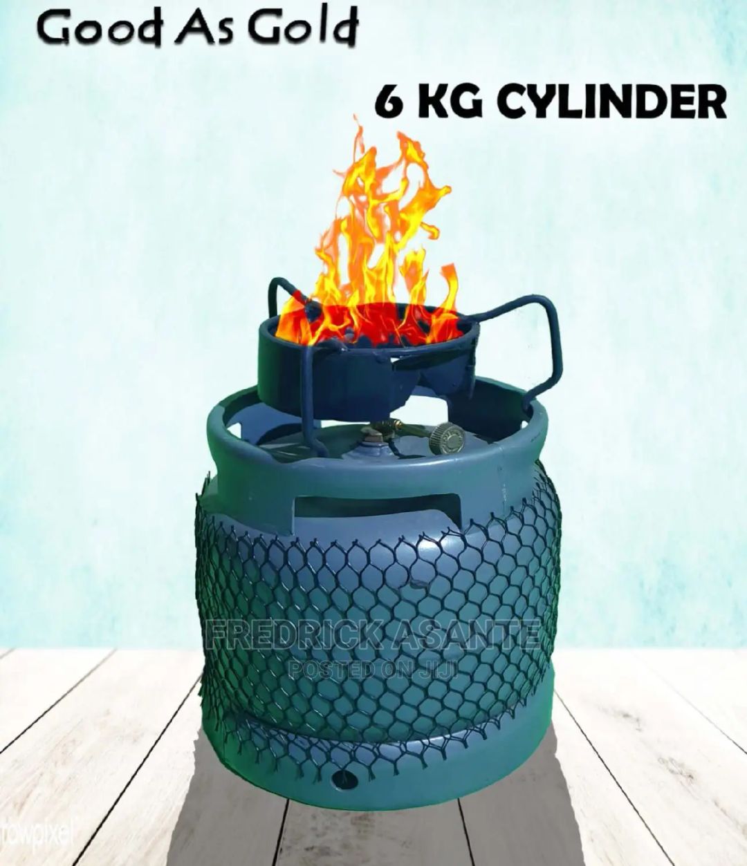 Brand New 6kg Gas Cylinder