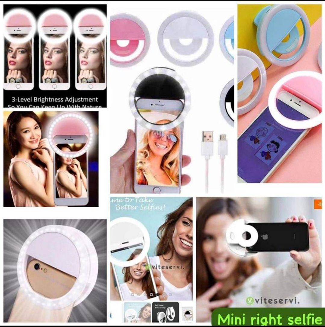 Mini right light pour selfie rechargeable 