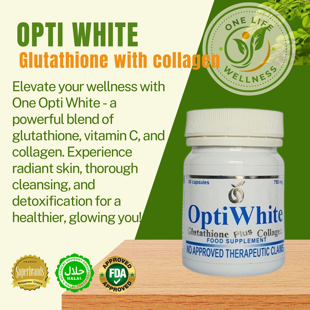 Opti White with Vit C , Glutathione, and Collagen