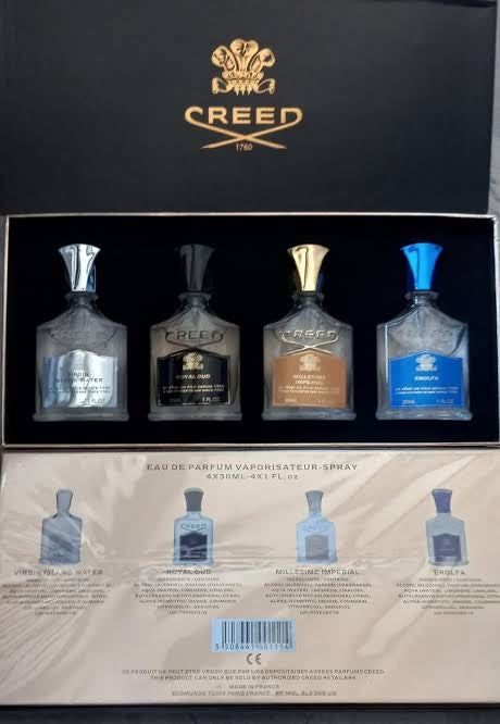 Creed Set 4x30ml (BLACK)