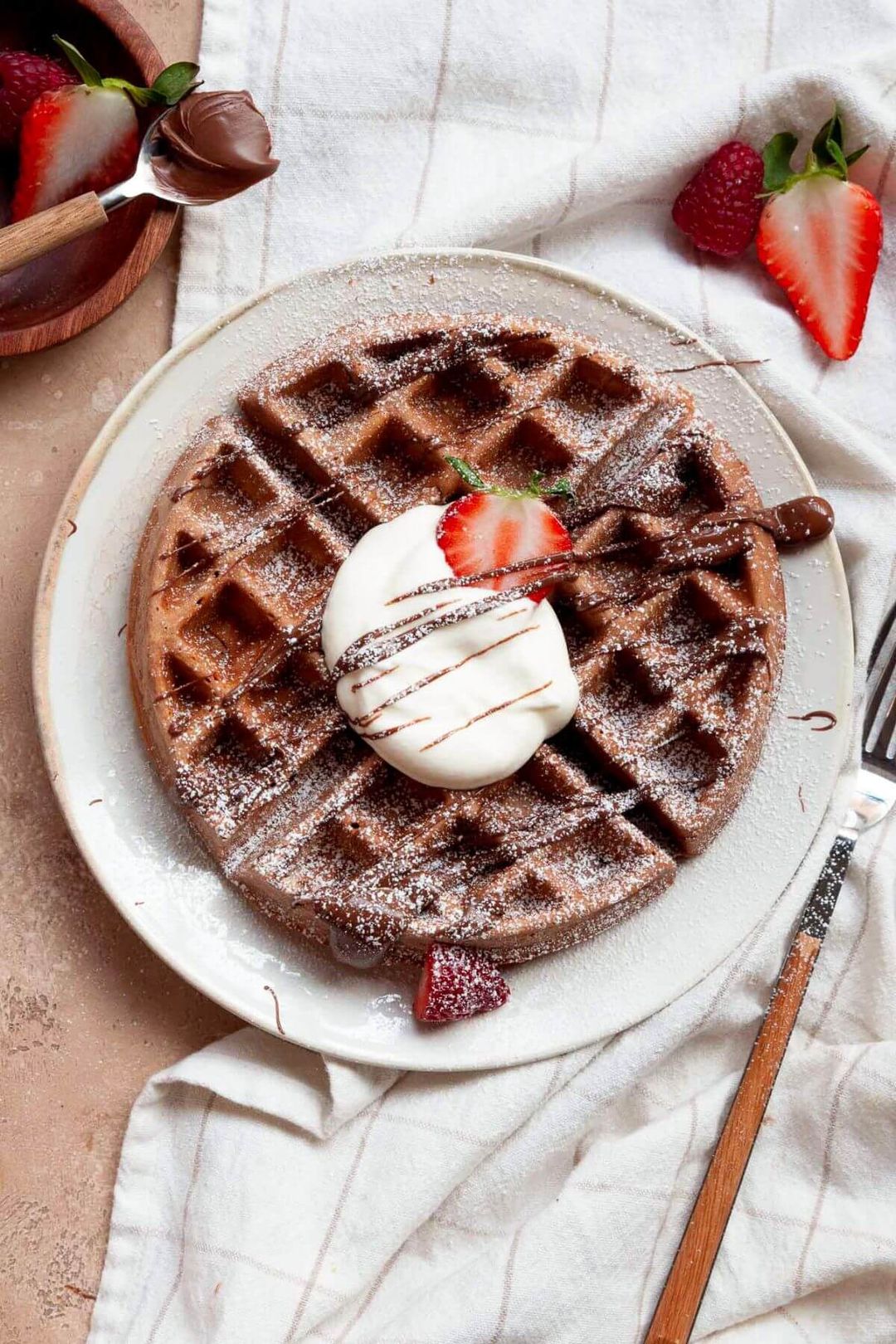 nutella waffle