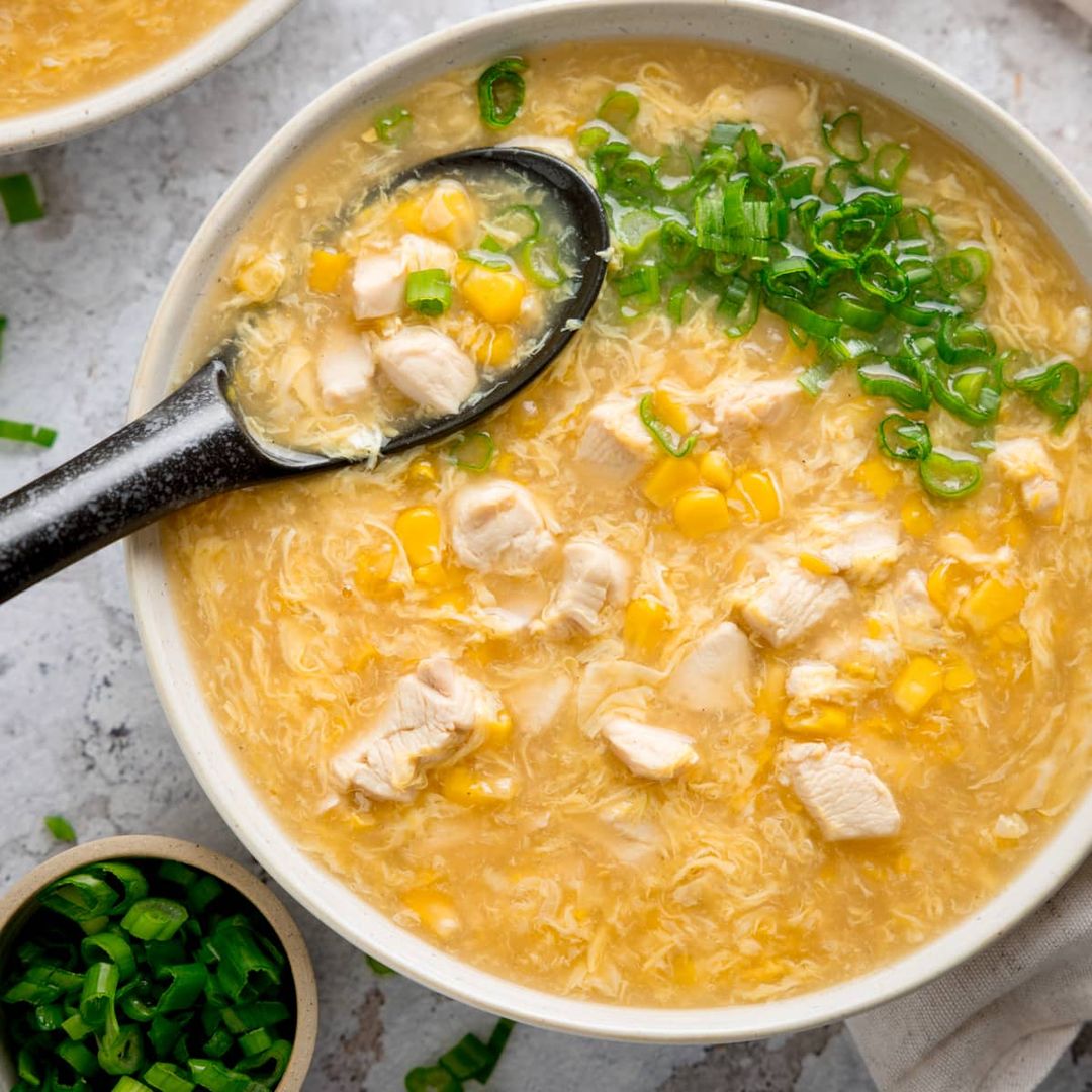 Chicken corn soup