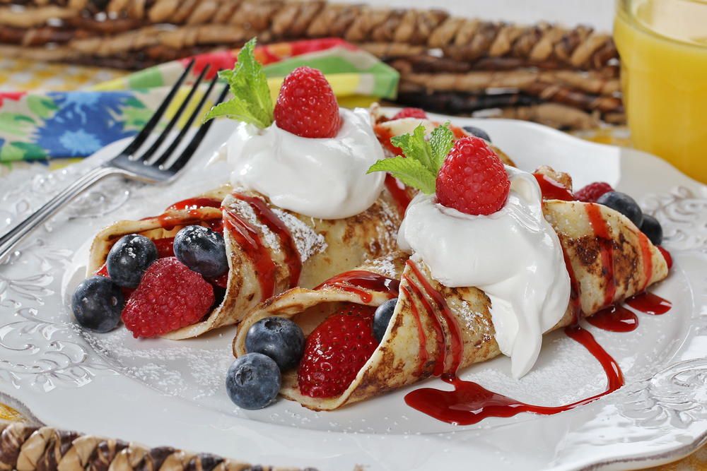 Fruit Crepes